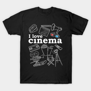 I love Cinema T-Shirt